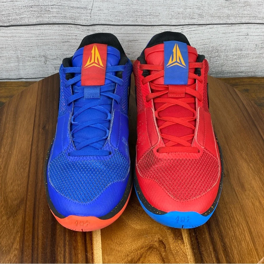 Nike Ja 1 Hunger University Red Royal Blue Basketball Shoe DR8785-401 Men’s 10